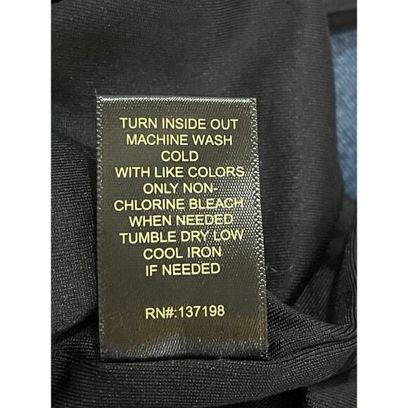 House Of Harlow Black Cropped Tank Women's Large - Picture 5 of 5